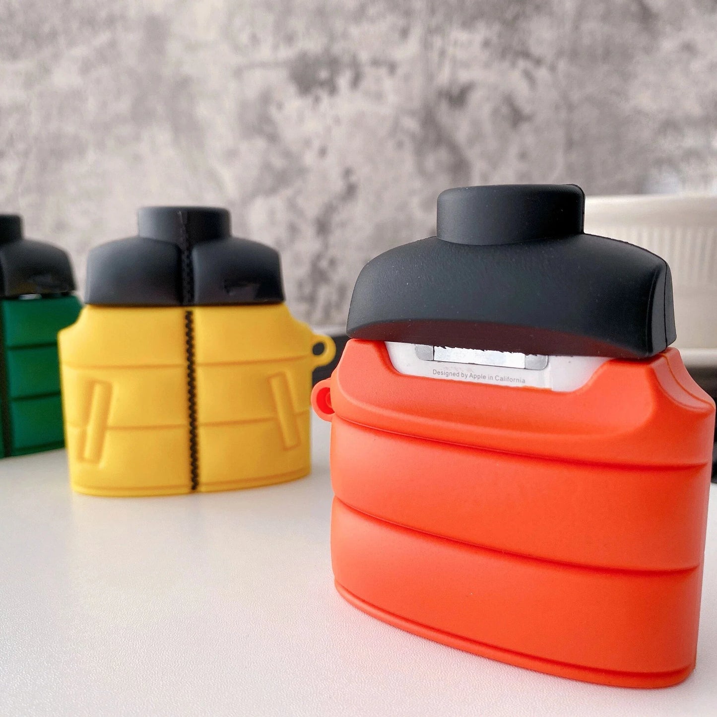 Cute Winter Jacket Design AirPods Case