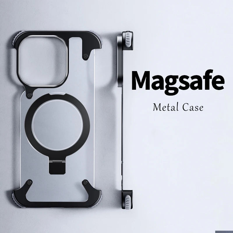 *NEW* Aluminum Frosted Matte Rimless iPhone Case