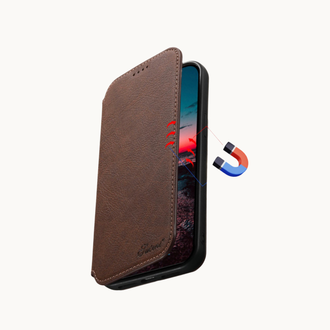 Flip Wallet Card Holder iPhone Case