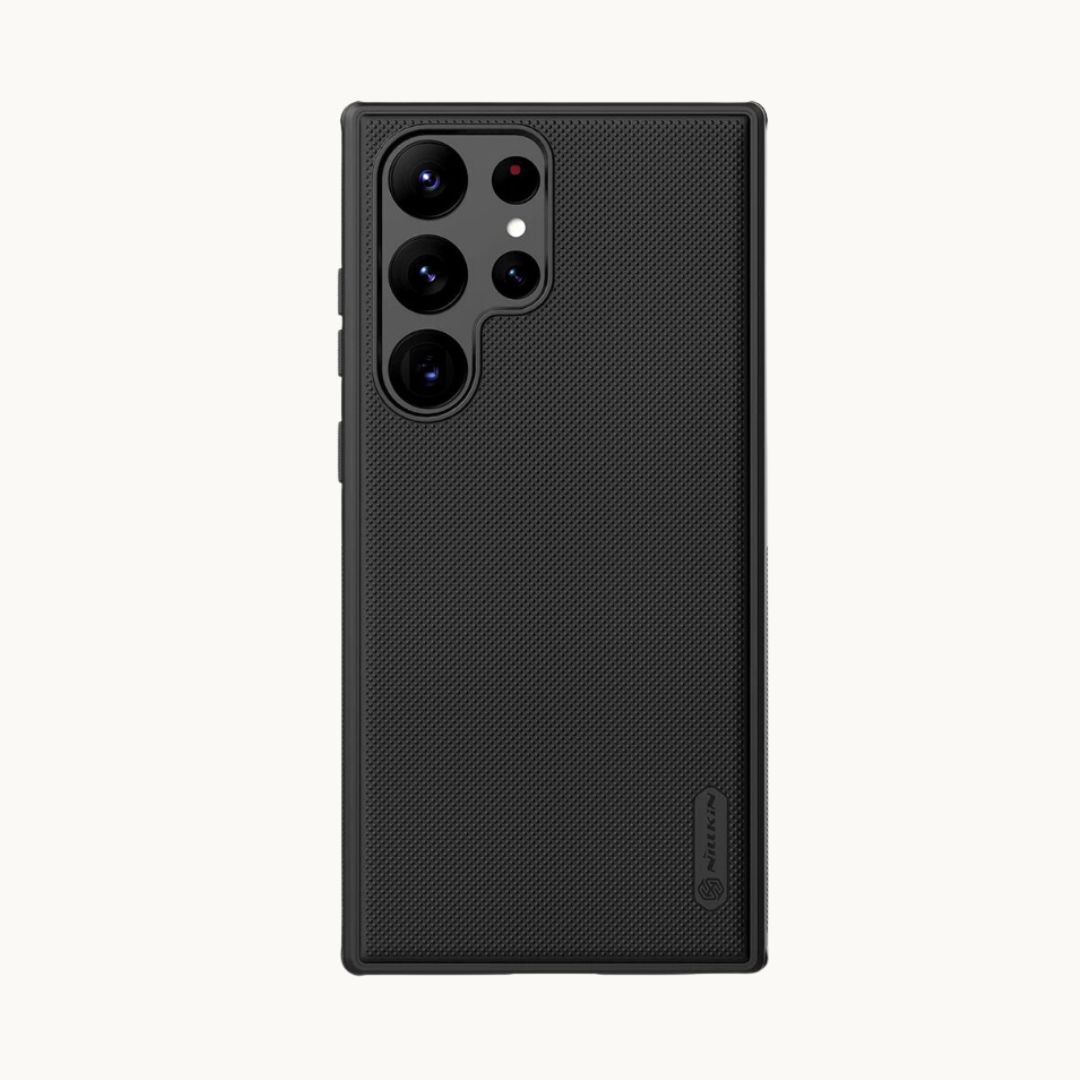 Sleek Black Textured Case