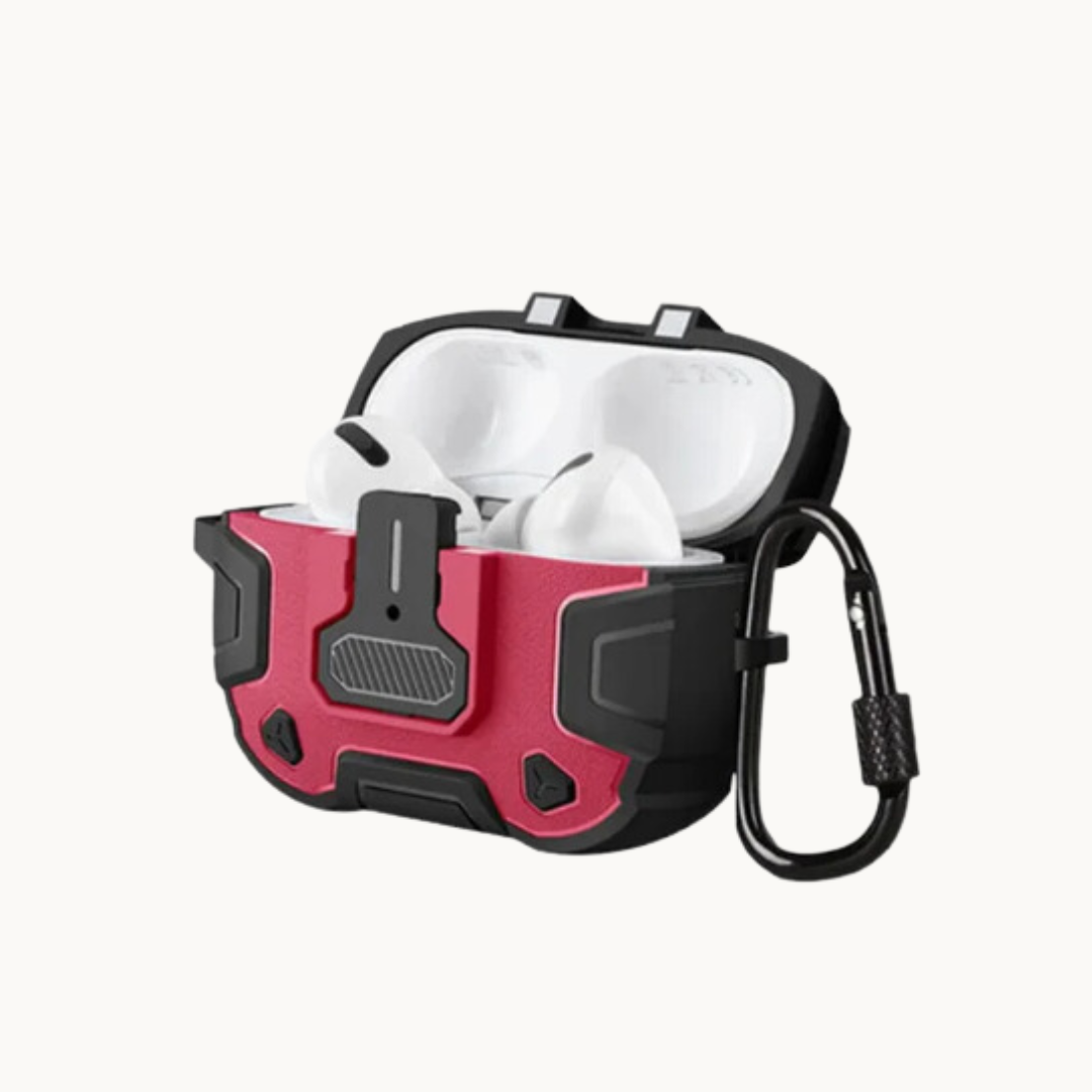 Lock Switch Armour Shockproof AirPods Pro 2 Case