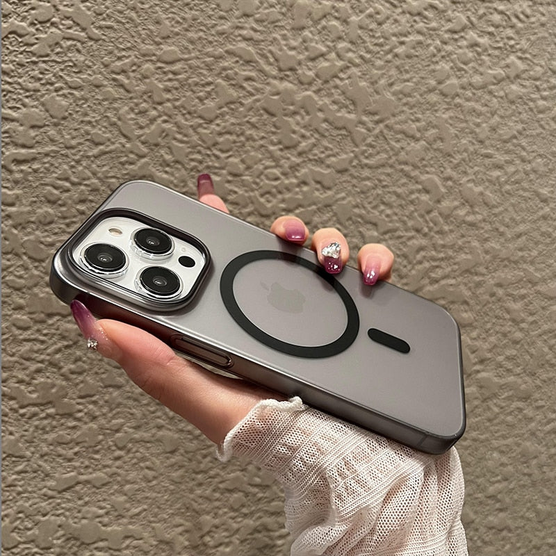 Slim Magsafe Wireless Charging iPhone Case
