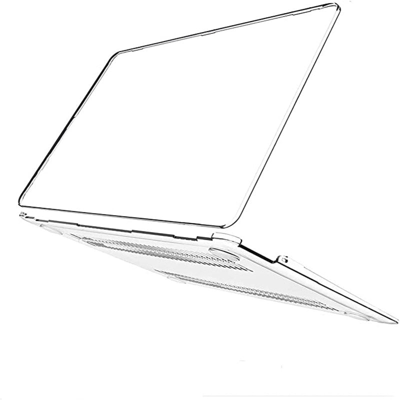 Transparent Black&White MacBook Case