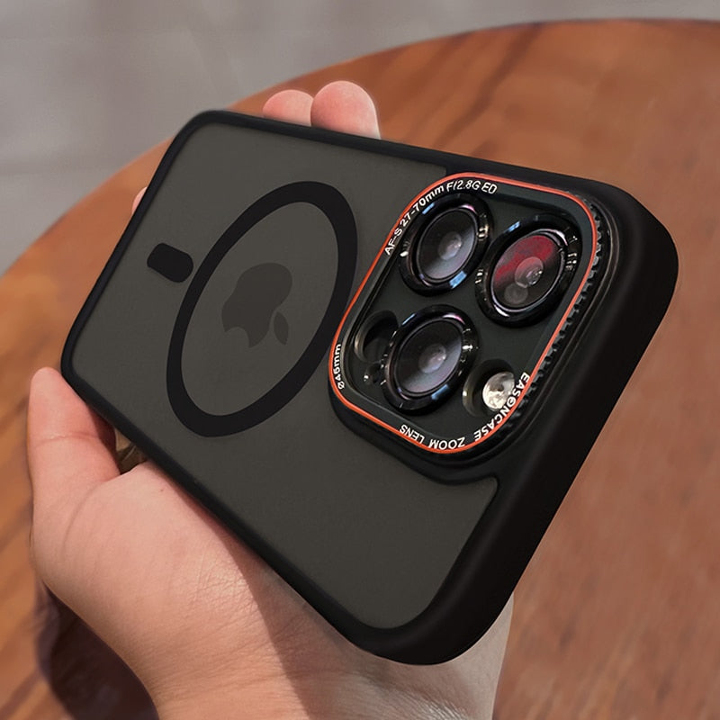 Matte Wireless Charging iPhone Case