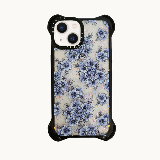 *EXCLUSIVE* Blossom-Blue Shockproof iPhone Case