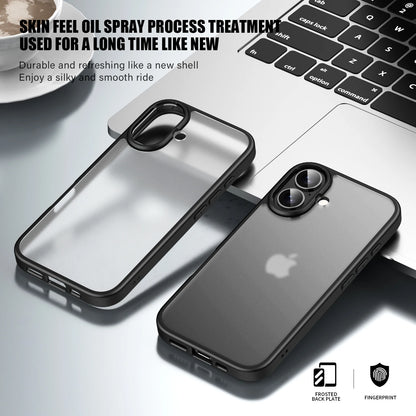 Clear Matte Shockproof iPhone Case