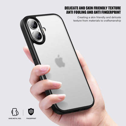 Clear Matte Shockproof iPhone Case