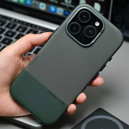 Soft Leather Wireless Charging iPhone Case