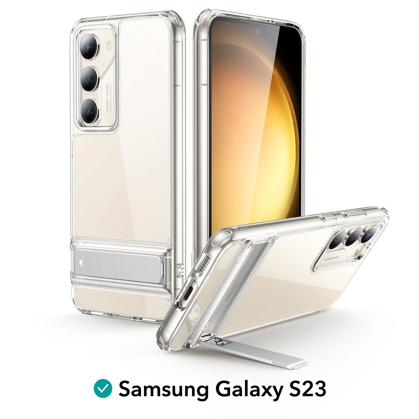 Sleek Kickstand Galaxy S23 Series Case