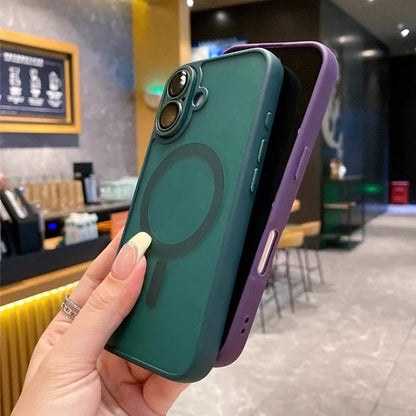 Matte Wireless Charging iPhone Case