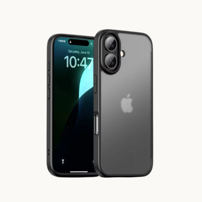 Clear Matte Shockproof iPhone Case